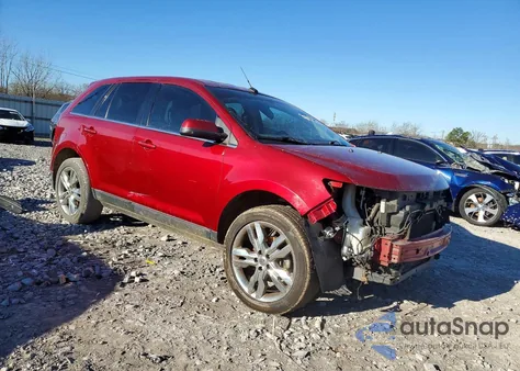 2013 Ford Edge Limited from USA, damaged, VIN 2FMDK3KC0DBA45069